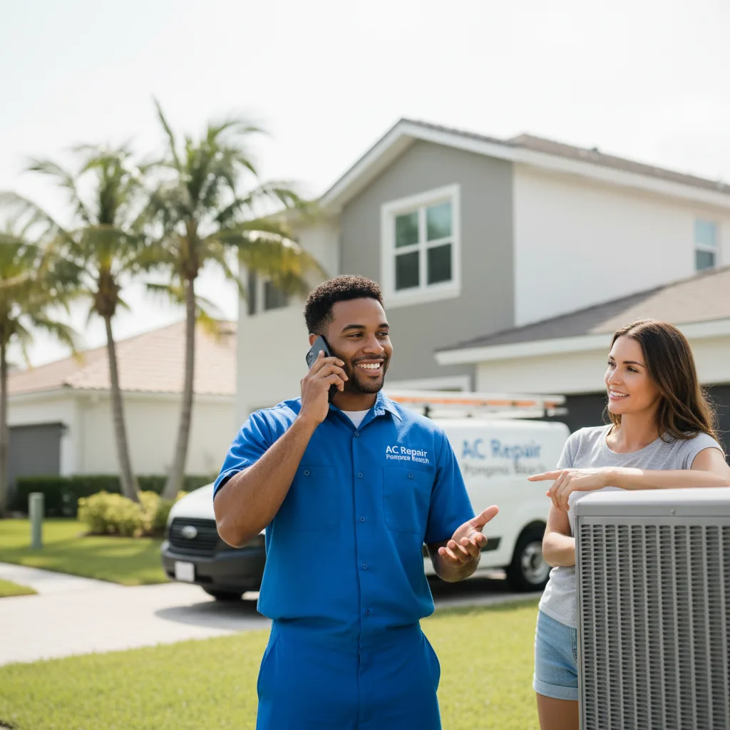 AC Repair Pompano Beach customer support in Winnetka